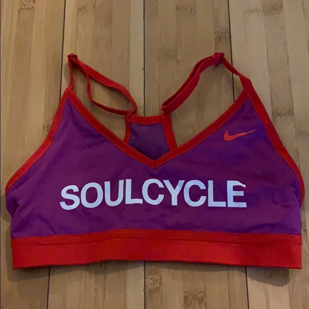 Nike x SoulCycle Pink bra